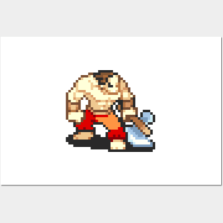 Brigand Fighting Sprite Posters and Art